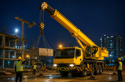  Service Provider of 24 Hours Crane Rental Bareilly Uttar Pradesh 